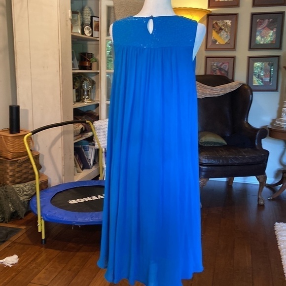 JOAN Rivers beautiful blue dress!! - Picture 5 of 8